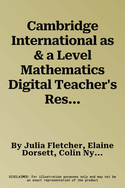 Cambridge International as & a Level Mathematics Digital Teacher's Resource Access Card