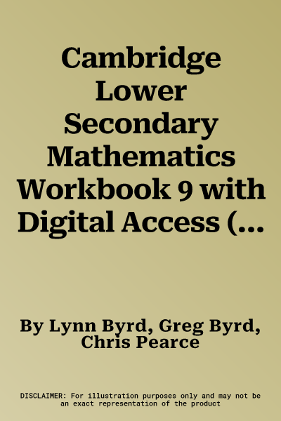 Cambridge Lower Secondary Mathematics Workbook 9 with Digital Access (1 Year) (Revised)