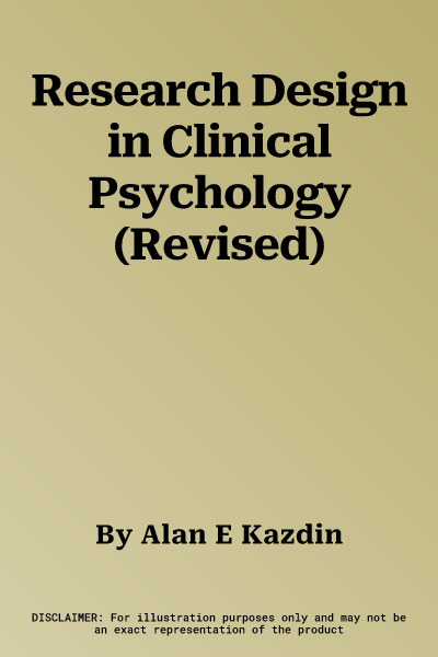 Research Design in Clinical Psychology (Revised)