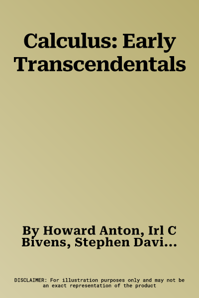 Calculus: Early Transcendentals