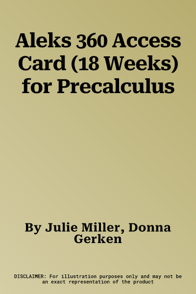 Aleks 360 Access Card (18 Weeks) for Precalculus