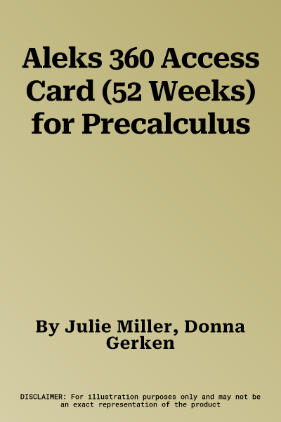 Aleks 360 Access Card (52 Weeks) for Precalculus