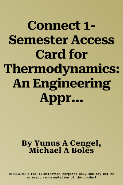 Connect 1-Semester Access Card for Thermodynamics: An Engineering Approach