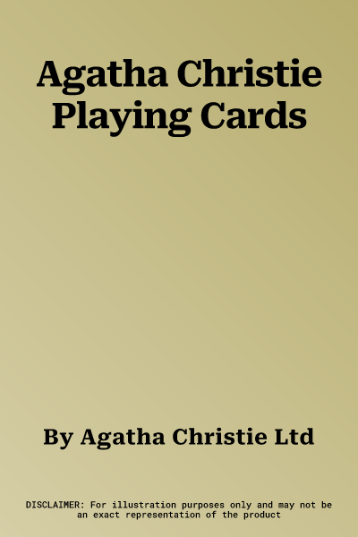 Agatha Christie Playing Cards