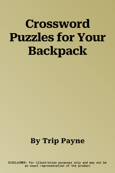 Crossword Puzzles for Your Backpack