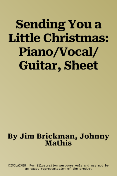 Sending You a Little Christmas: Piano/Vocal/Guitar, Sheet