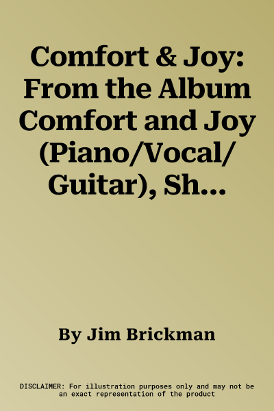 Comfort & Joy: From the Album Comfort and Joy (Piano/Vocal/Guitar), Sheet