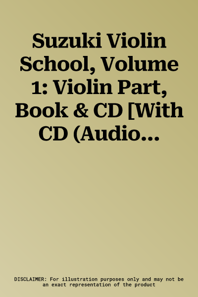 Suzuki Violin School, Volume 1: Violin Part, Book & CD [With CD (Audio)]