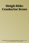 Sleigh Ride: Conductor Score