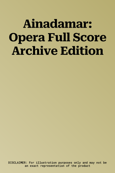 Ainadamar: Opera Full Score Archive Edition