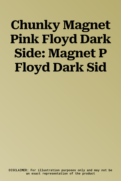 Chunky Magnet Pink Floyd Dark Side: Magnet P Floyd Dark Sid