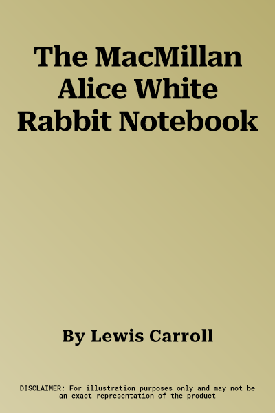 The MacMillan Alice White Rabbit Notebook