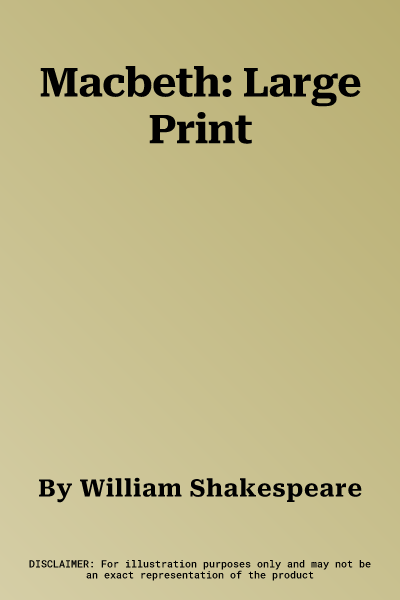 Macbeth: Large Print