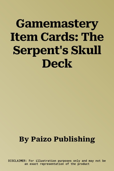 Gamemastery Item Cards: The Serpent's Skull Deck