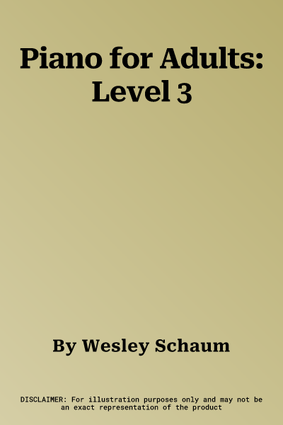 Piano for Adults: Level 3