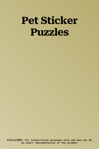 Pet Sticker Puzzles