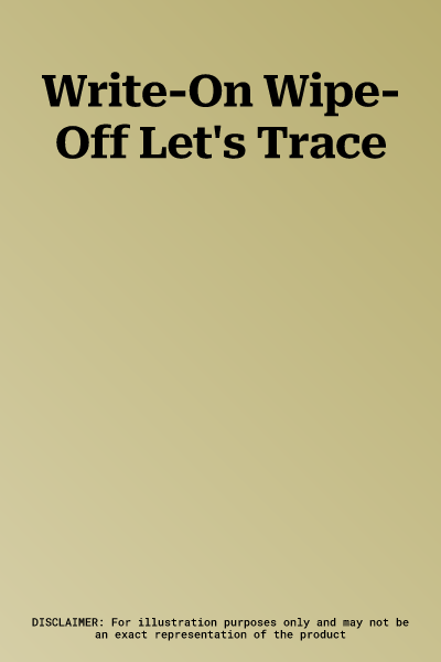 Write-On Wipe-Off Let's Trace