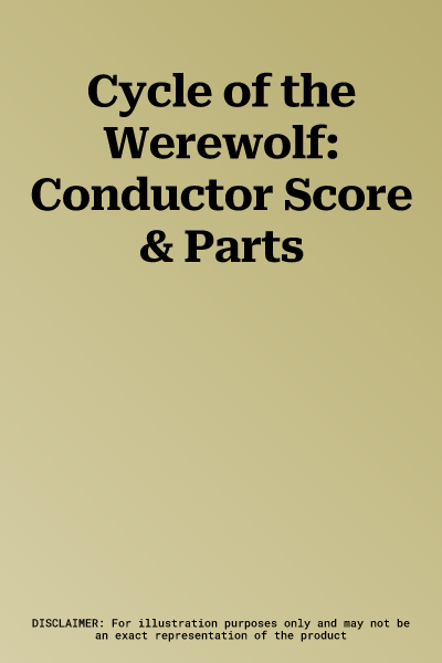 Cycle of the Werewolf: Conductor Score & Parts