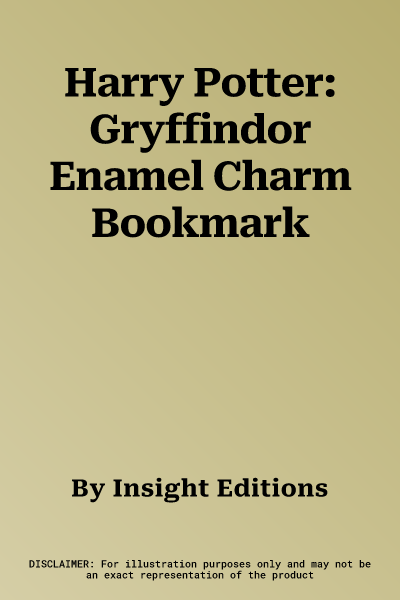 Harry Potter: Gryffindor Enamel Charm Bookmark