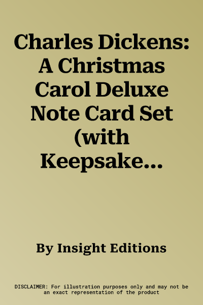 Charles Dickens: A Christmas Carol Deluxe Note Card Set (with Keepsake Book Box)