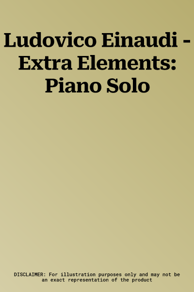 Ludovico Einaudi - Extra Elements: Piano Solo