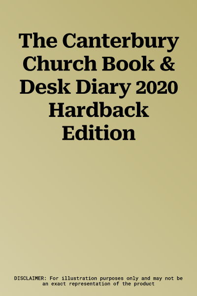 The Canterbury Church Book & Desk Diary 2020 Hardback Edition