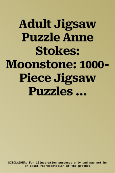 Adult Jigsaw Puzzle Anne Stokes: Moonstone: 1000-Piece Jigsaw Puzzles (Not for Online)