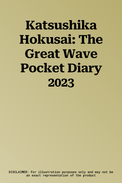 Katsushika Hokusai: The Great Wave Pocket Diary 2023