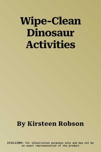 Wipe-Clean Dinosaur Activities