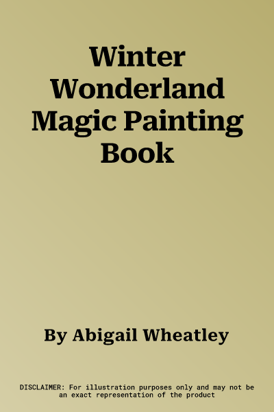 Winter Wonderland Magic Painting Book