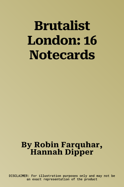 Brutalist London: 16 Notecards