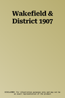 Wakefield & District 1907