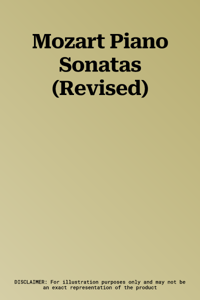 Mozart Piano Sonatas (Revised)