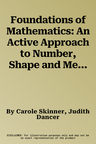 Foundations of Mathematics: An Active Approach to Number, Shape and Measures in the Early Years