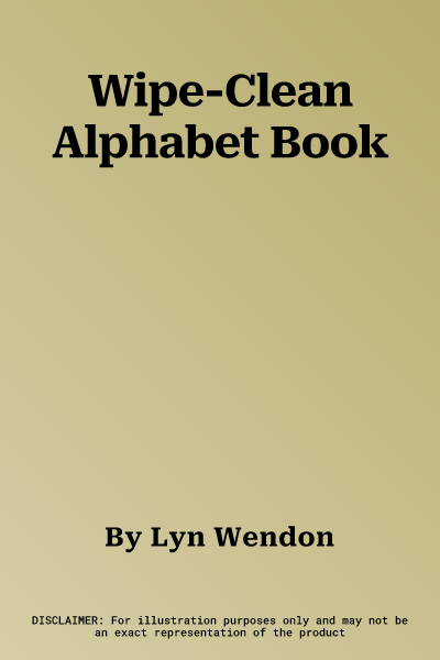 Wipe-Clean Alphabet Book