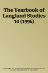 The Yearbook of Langland Studies 10 (1996)