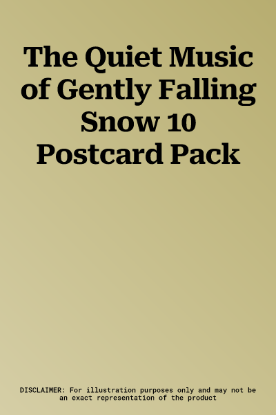 The Quiet Music of Gently Falling Snow 10 Postcard Pack