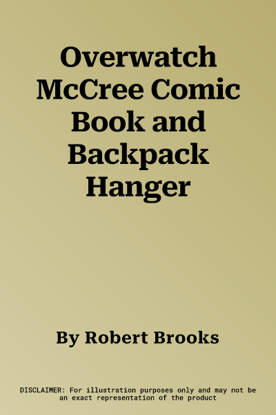 Overwatch McCree Comic Book and Backpack Hanger