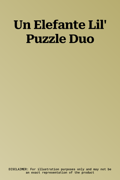 Un Elefante Lil' Puzzle Duo