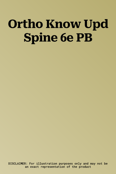 Ortho Know Upd Spine 6e PB