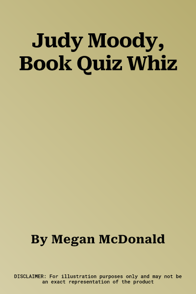 Judy Moody, Book Quiz Whiz