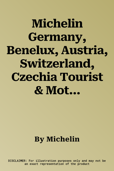 Michelin Germany, Benelux, Austria, Switzerland, Czechia Tourist & Motoring Atlas (Bi-Lingual): Road Atlas