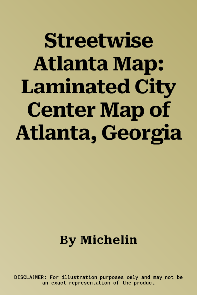 Streetwise Atlanta Map: Laminated City Center Map of Atlanta, Georgia