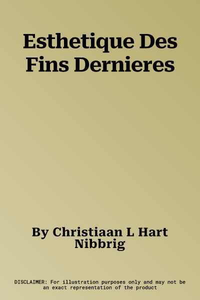 Esthetique Des Fins Dernieres