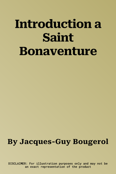 Introduction a Saint Bonaventure