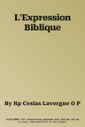 L'Expression Biblique