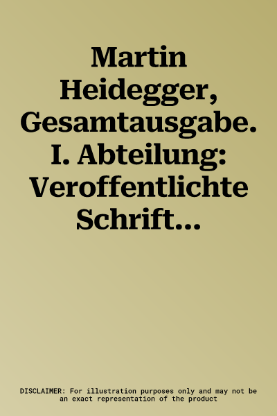 Martin Heidegger, Gesamtausgabe. I. Abteilung: Veroffentlichte Schriften 1910-1976: Zur Sache Des Denkens (1., Aufl.)