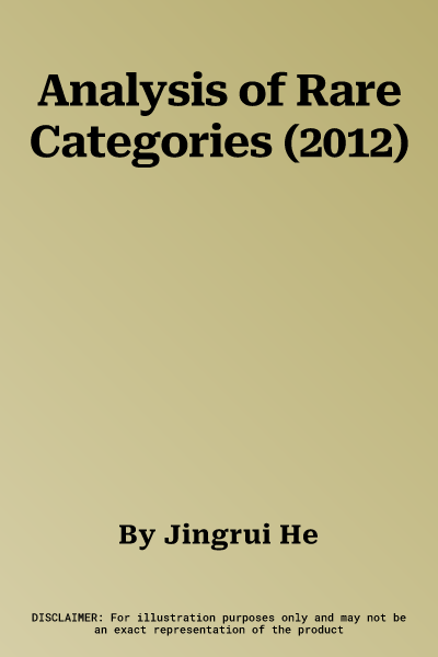 Analysis of Rare Categories (2012)