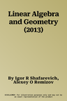 Linear Algebra and Geometry (2013)