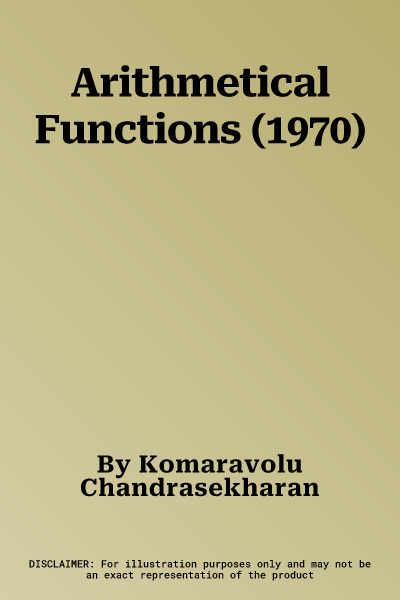 Arithmetical Functions (1970)